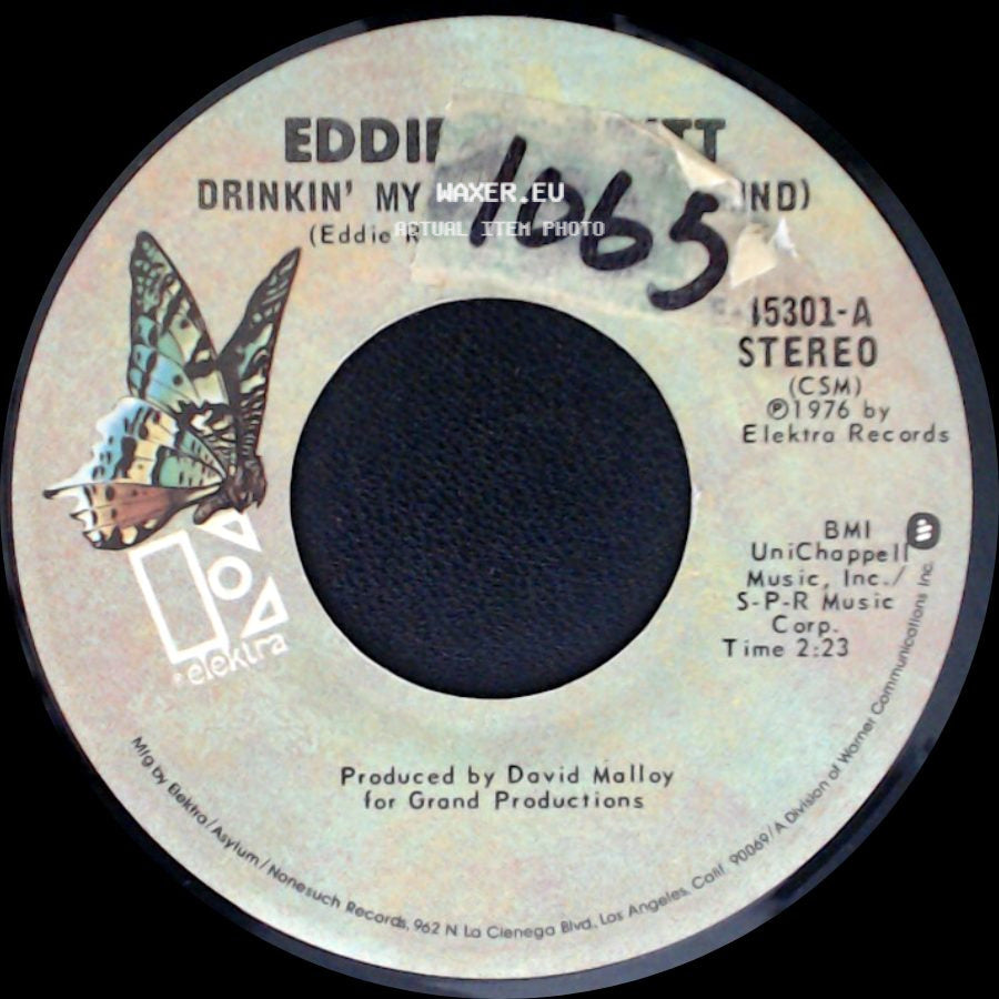 Eddie Rabbitt - Drinkin' My Baby (Off My Mind) / When I Was Young side A