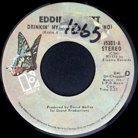 Eddie Rabbitt - Drinkin' My Baby (Off My Mind) / When I Was Young side A