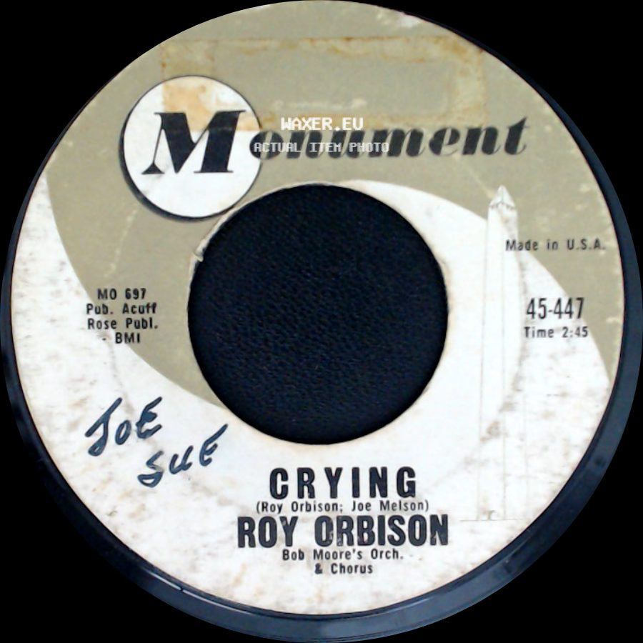 Roy Orbison - Crying / Candy Man side A