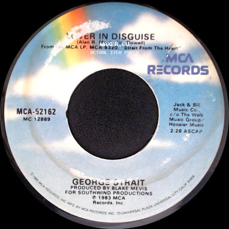 George Strait - Amarillo By Morning / Lover In Disguise side B
