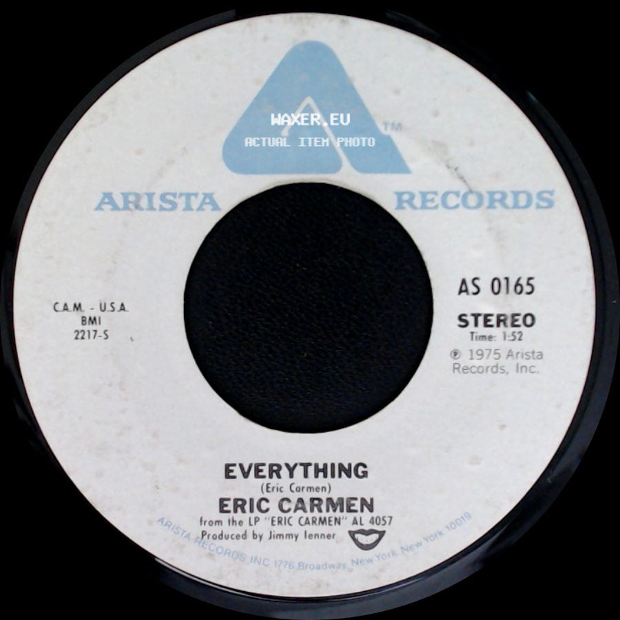 Eric Carmen - All By Myself / Everything side B