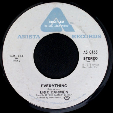 Eric Carmen - All By Myself / Everything side B