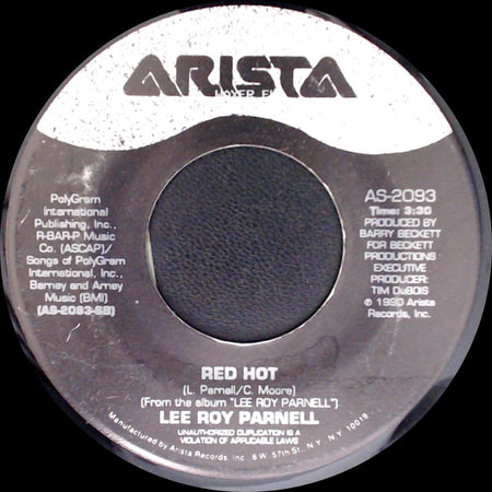 Lee Roy Parnell - Red Hot / Family Tree side A