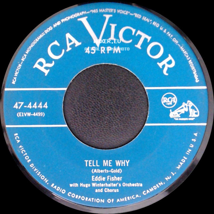 Eddie Fisher - Tell Me Why / Trust In Me side A