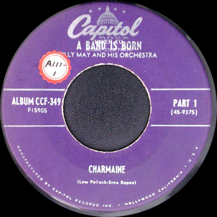 Billy May And His Orchestra - Charmaine / When My Sugar Walks Down The Street side A