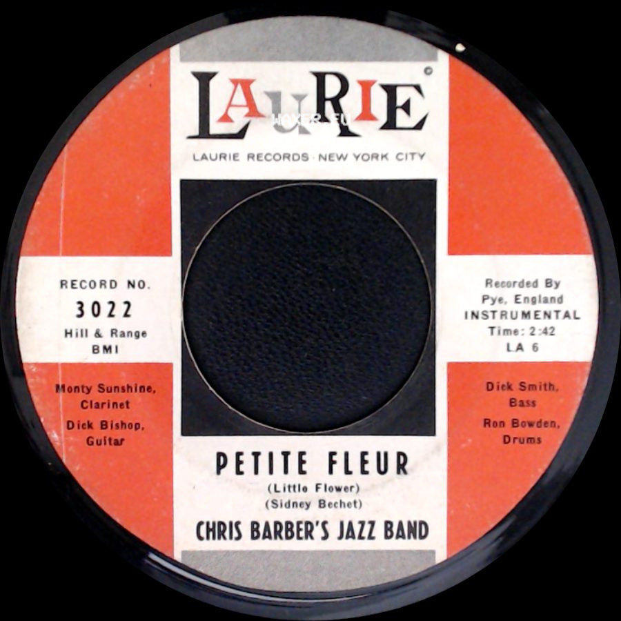 Chris Barber's Jazz Band - Petite Fleur (Little Flower) / Wild Cat Blues side A