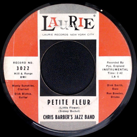 Chris Barber's Jazz Band - Petite Fleur (Little Flower) / Wild Cat Blues side A