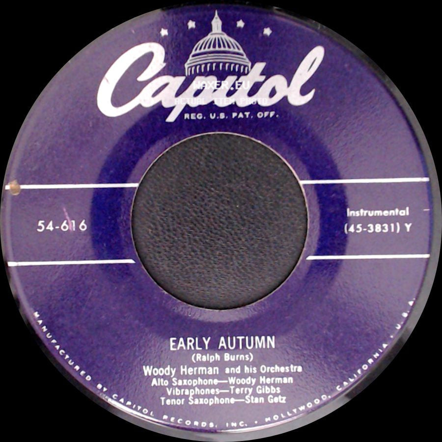 Woody Herman And His Orchestra - Keeper Of The Flame / Early Autumn side B