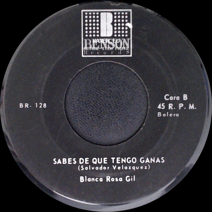 Blanca Rosa Gil - El Huerfanito / Sabes De Que Tengo Ganas side B