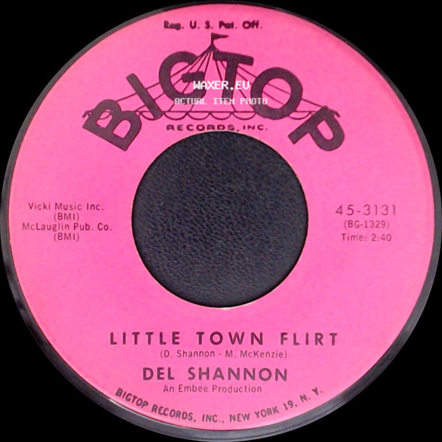 Del Shannon - Little Town Flirt / The Wamboo side A