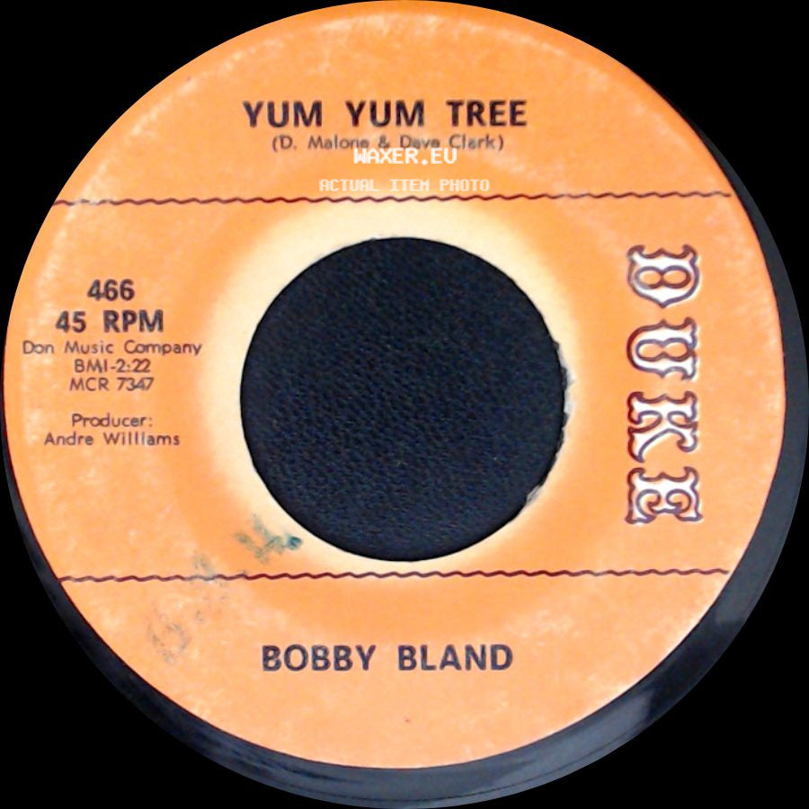 Bobby Bland - I'm Sorry / Yum Yum Tree side B