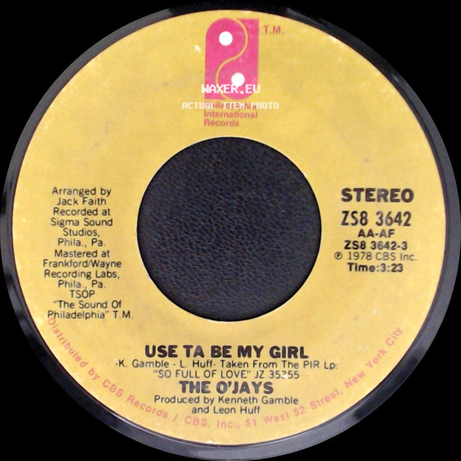 The O'jays - This Time Baby / Use Ta Be My Girl side B