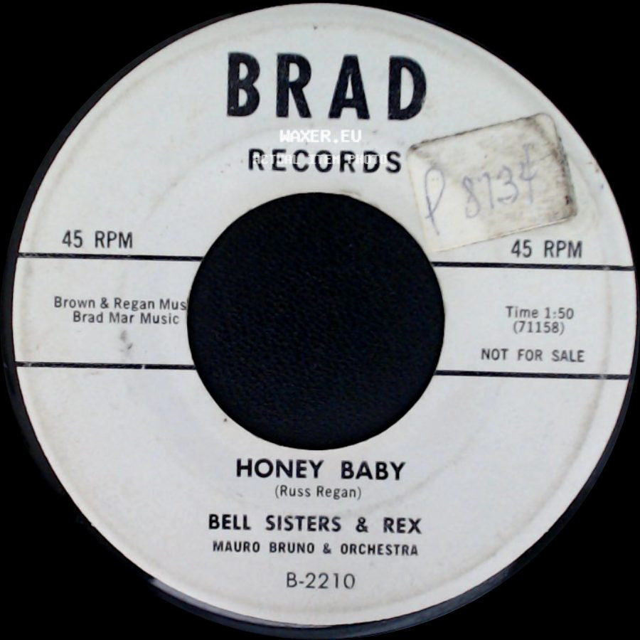 Bell Sisters & Rex / Bell Sisters - Honey Baby / Something Japanese side A