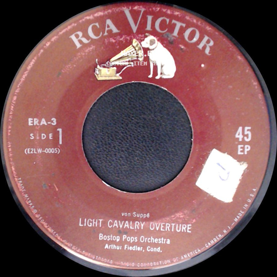 Boston Pops Orchestra - Light Cavalry Overture / The Beautiful Galatea: Overture side A