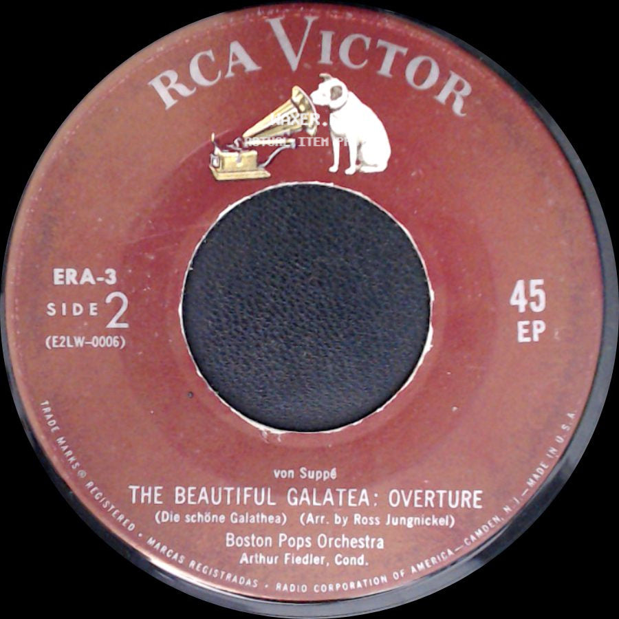 Boston Pops Orchestra - Light Cavalry Overture / The Beautiful Galatea: Overture side B