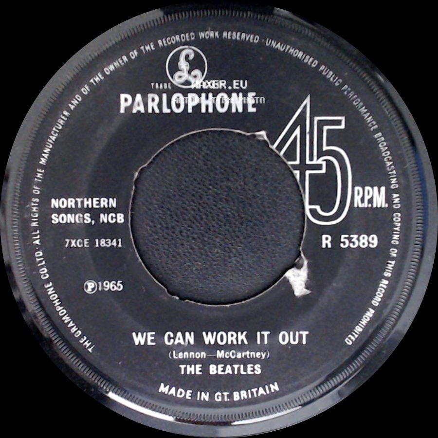 The Beatles - We Can Work It Out / Day Tripper side A