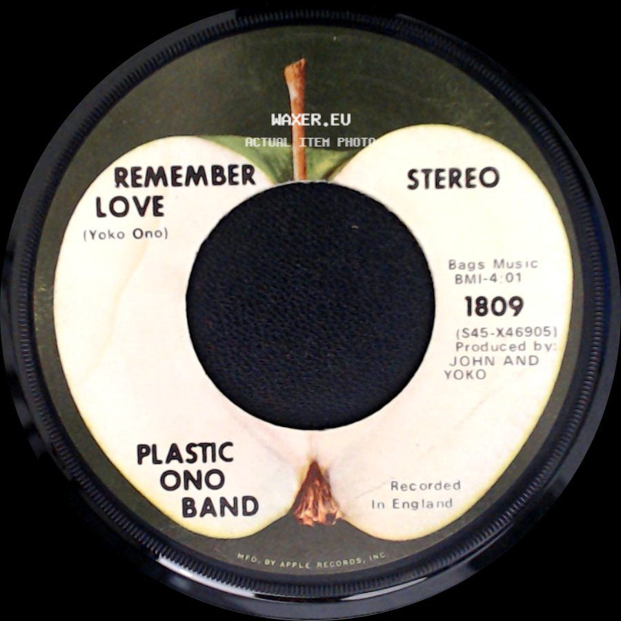 Plastic Ono Band - Remember Love / Give Peace A Chance side A