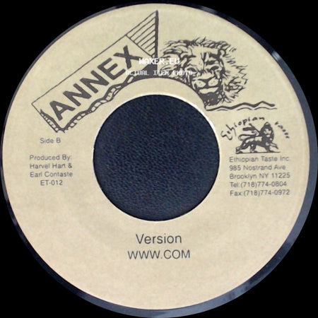 Bennie Man & Red Rose - Tuff Like We / Version side B