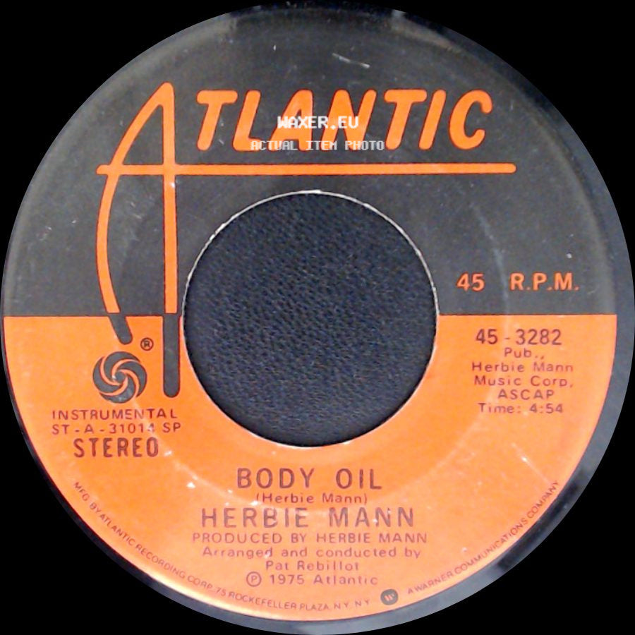 Herbie Mann - Body Oil / Waterbed side A