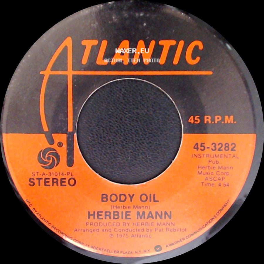 Herbie Mann - Body Oil / Waterbed side A