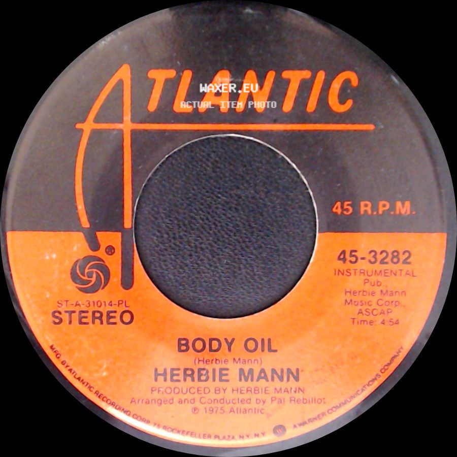 Herbie Mann - Body Oil / Waterbed side A