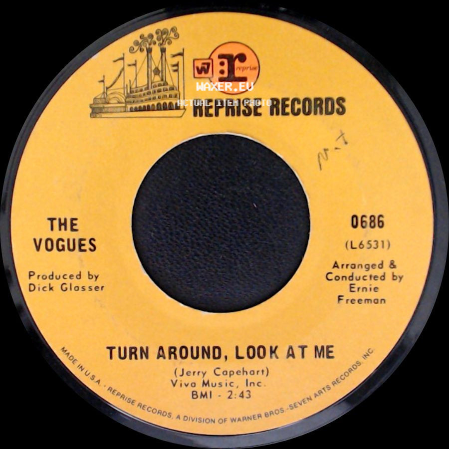 The Vogues - Then / Turn Around, Look At Me side B