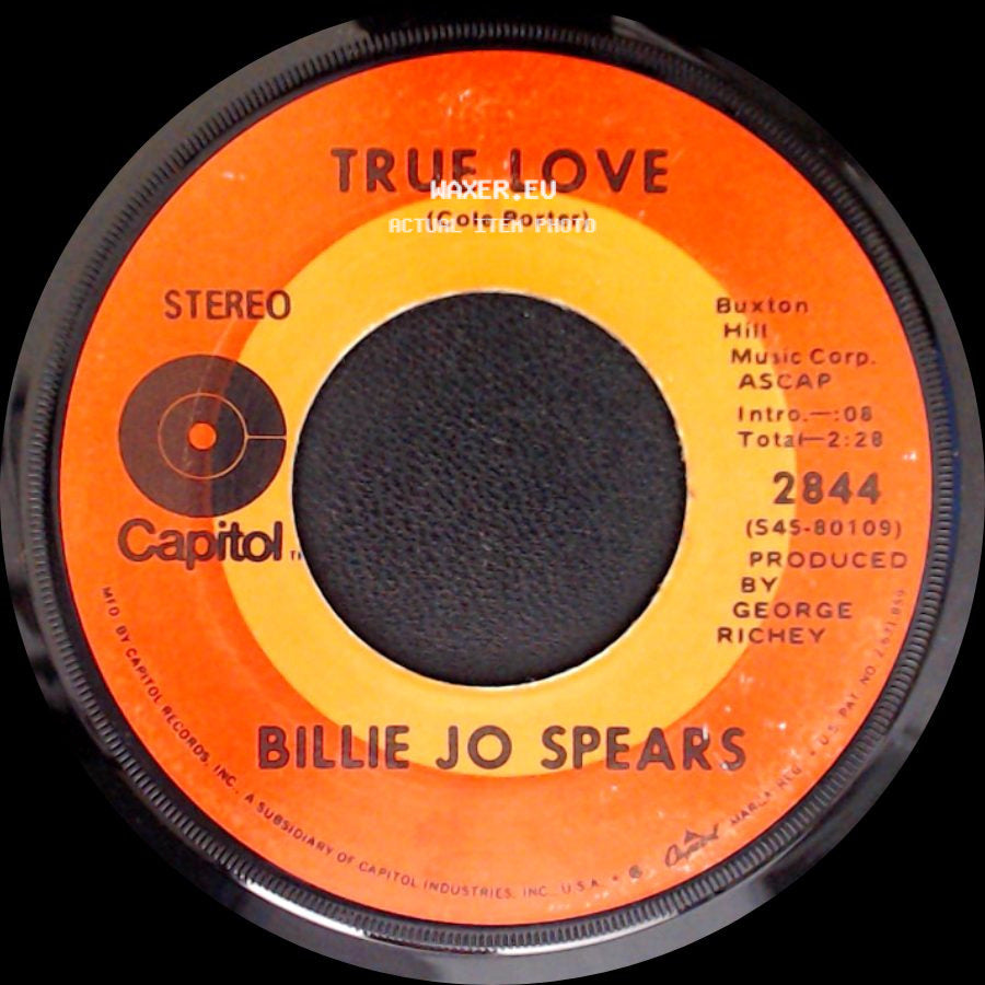 Billie Jo Spears - True Love / Marty Gray side A
