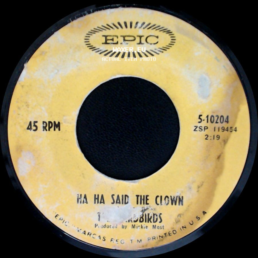 The Yardbirds - Ha Ha Said The Clown / Tinker, Tailor, Soldier, Sailor side A