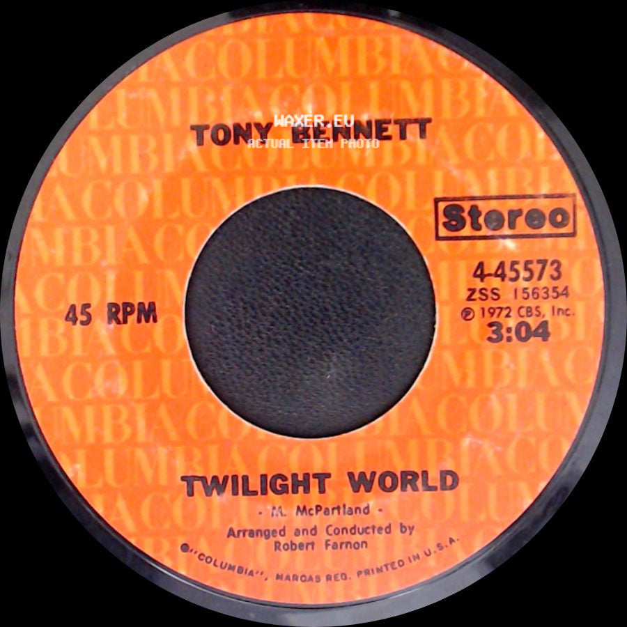 Tony Bennett - Easy Come, Easy Go / Twilight World side B