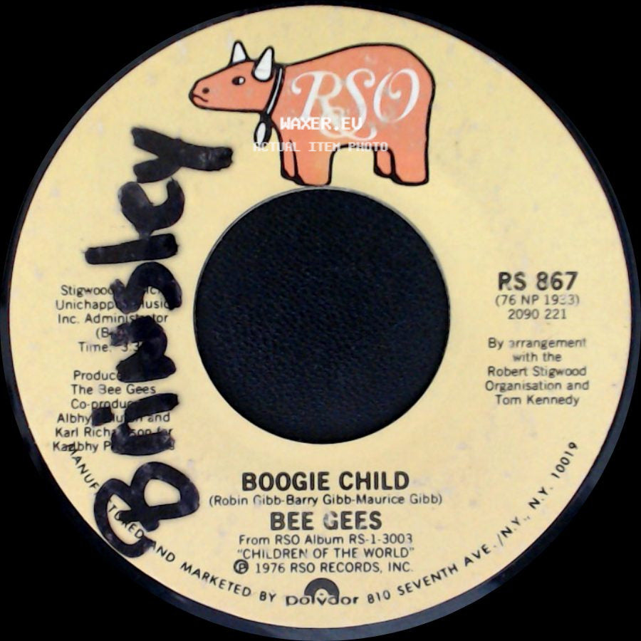 Bee Gees - Boogie Child / Lovers side A