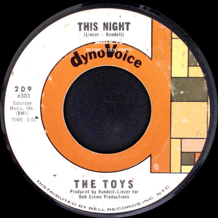 The Toys - A Lover's Concerto / This Night side B