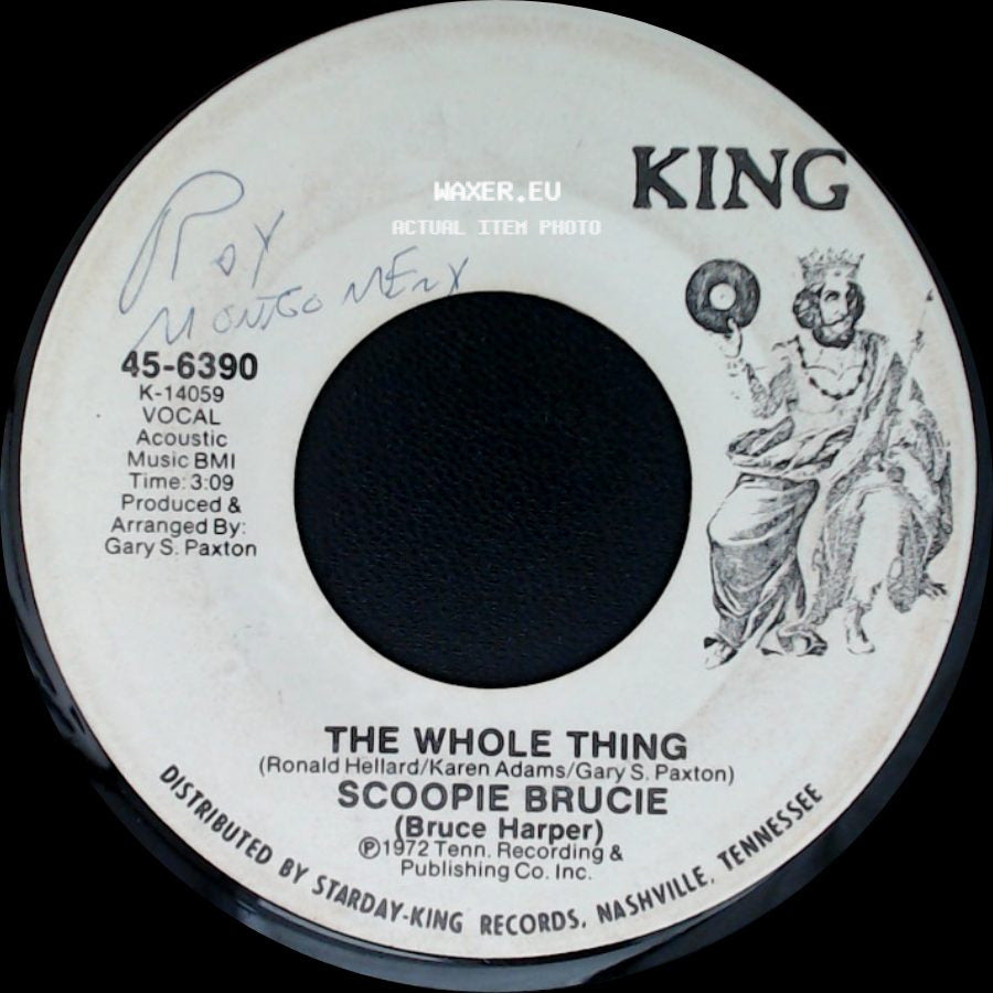 Scoopie Brucie - The Whole Thing / The Whole Thing side A