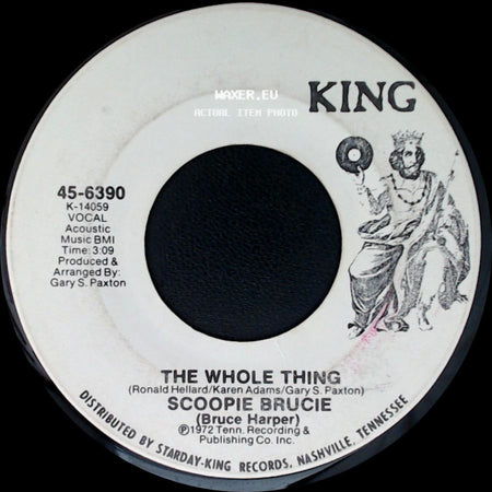 Scoopie Brucie - The Whole Thing / The Whole Thing side B