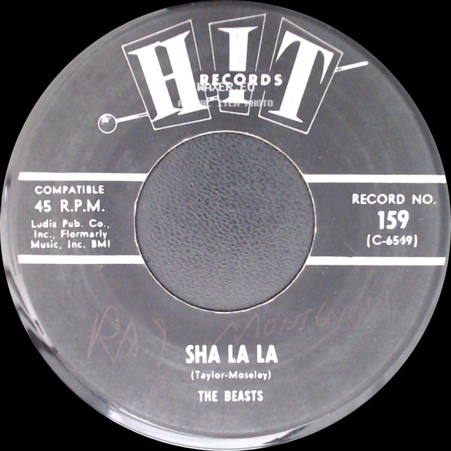 The Beasts / Charles Baker - Sha La La / Where You Been side A