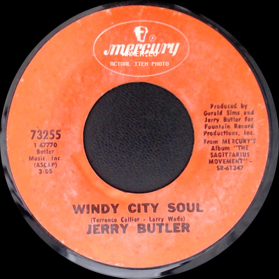 Jerry Butler And Brenda Lee Eager / Jerry Butler - Ain't Understanding Mellow / Windy City Soul side B