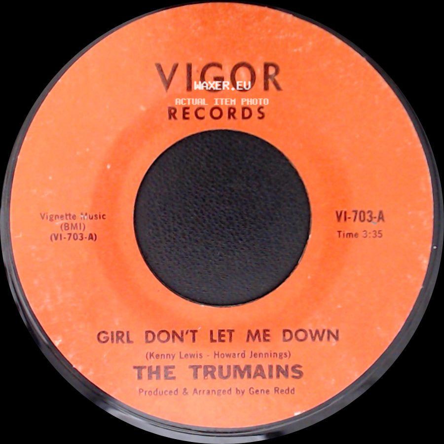 The Trumains - Girl Don't Let Me Down / You Are Nice side A