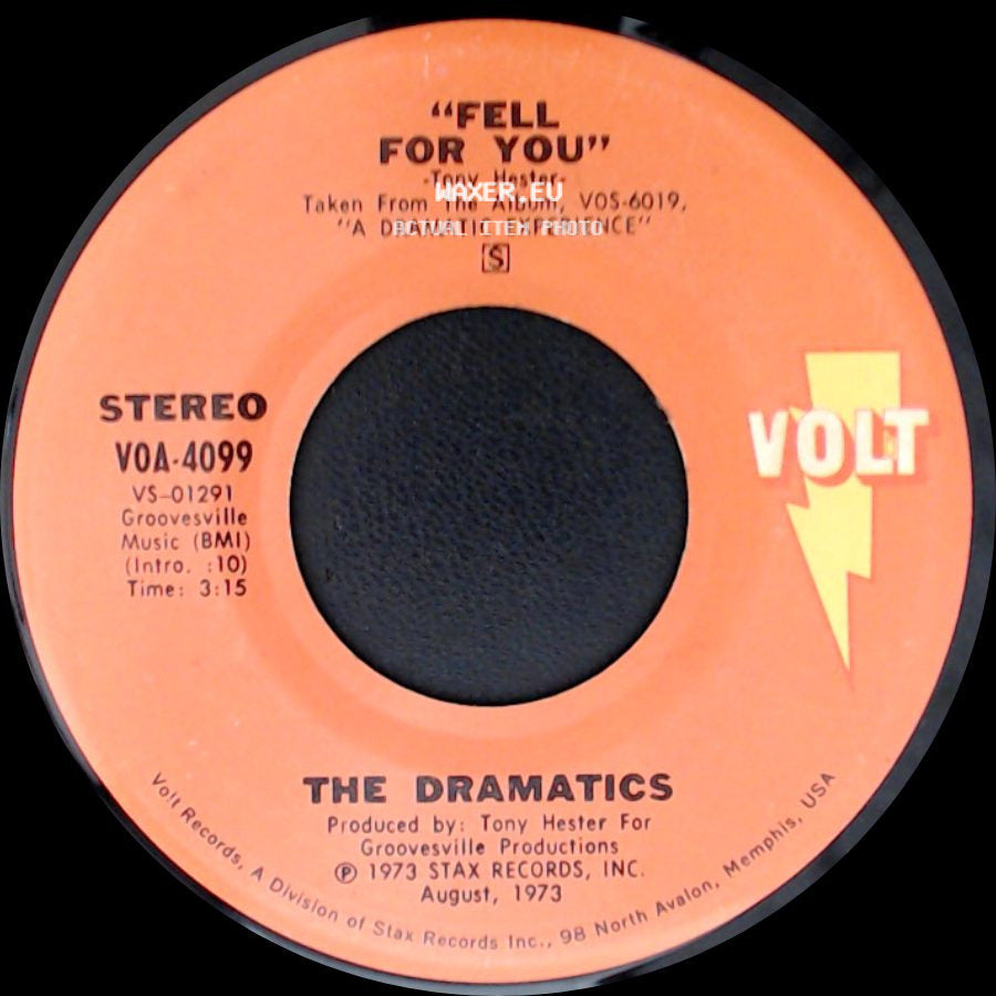 The Dramatics - Now You Got Me Loving You / Fell For You side B
