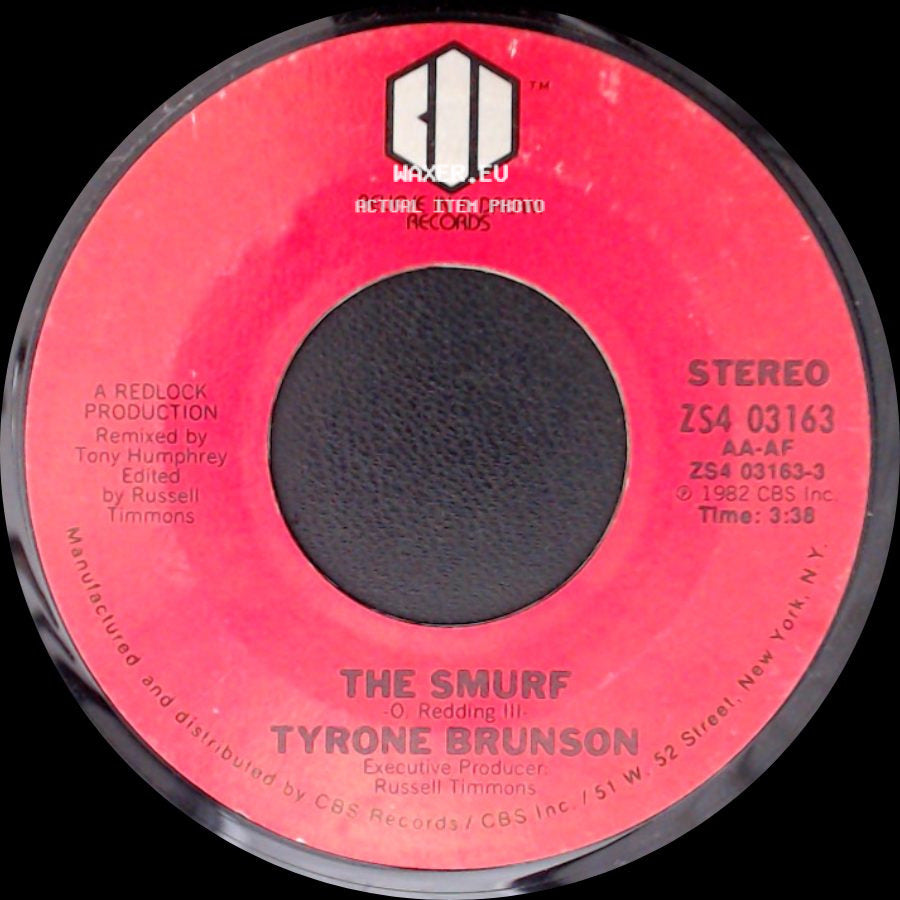 Tyrone Brunson - The Smurf / I Need Love side A