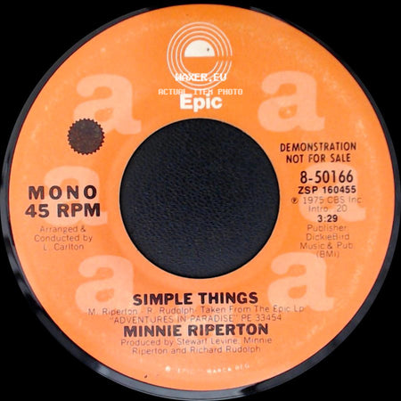 Minnie Riperton - Simple Things / Simple Things side A