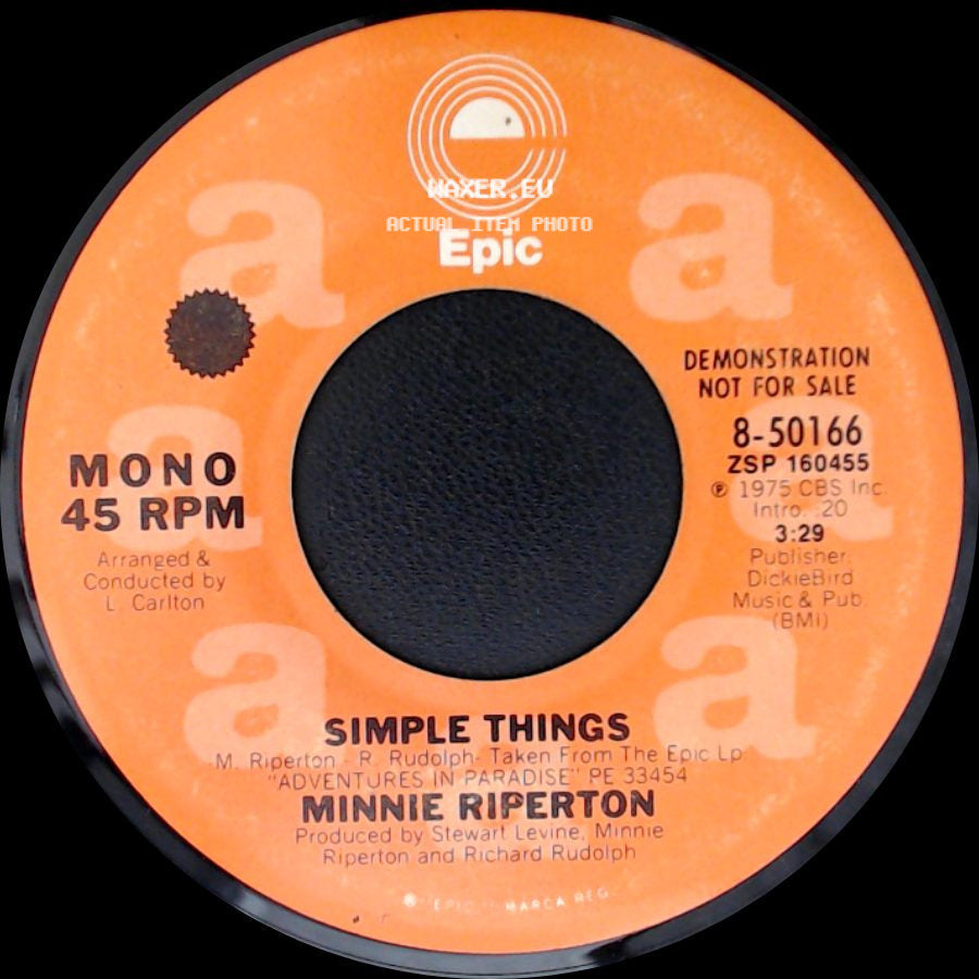 Minnie Riperton - Simple Things / Simple Things side A