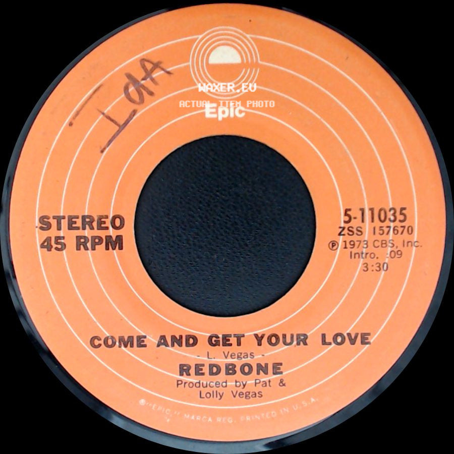 Redbone - Day To Day Life / Come And Get Your Love side B