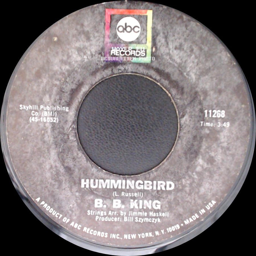 B. B. King - Ask Me No Questions / Hummingbird side B