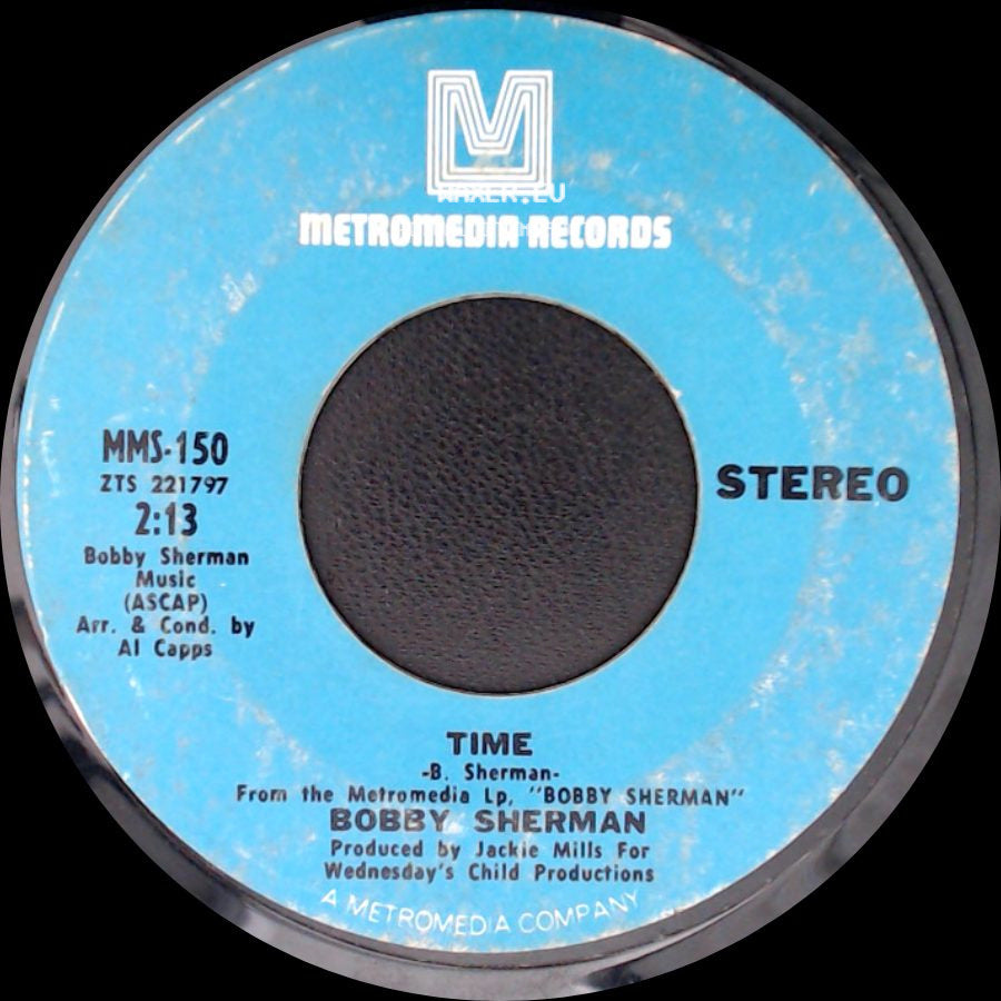Bobby Sherman - Time / La La La (If I Had You) side A