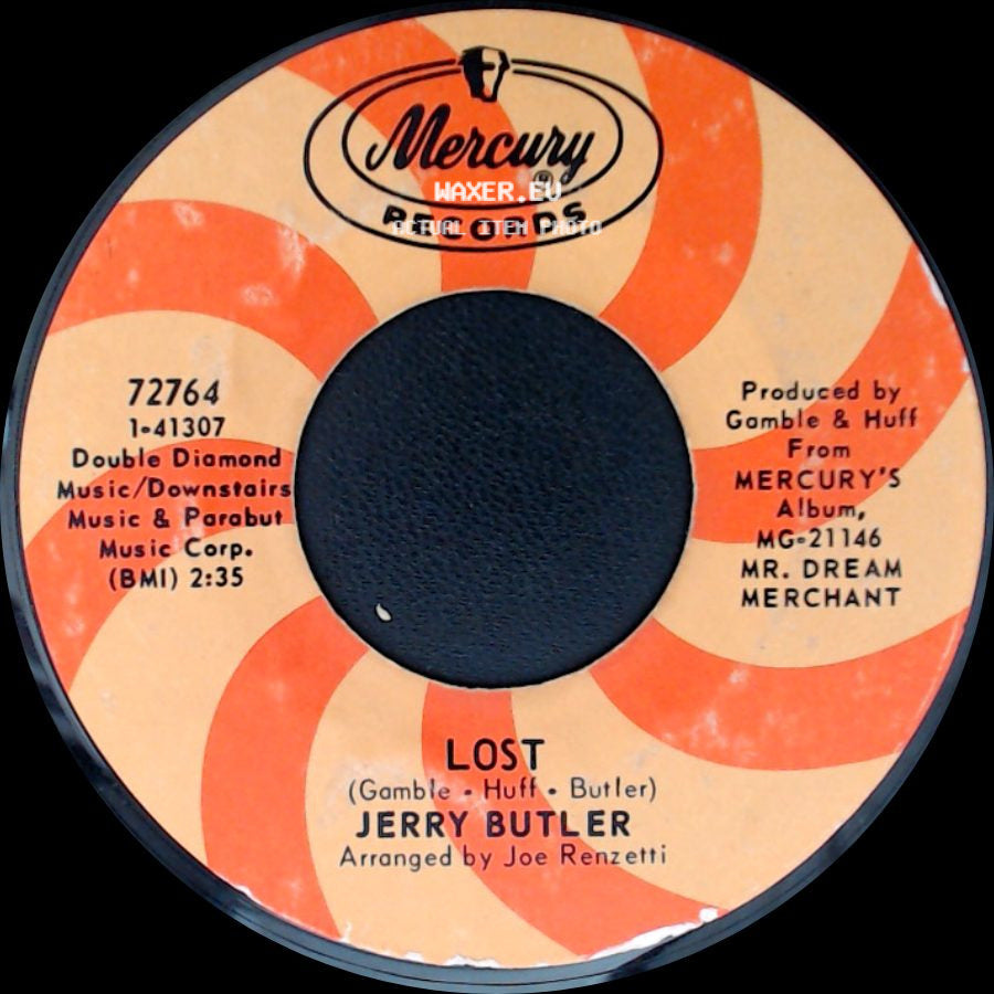 Jerry Butler - Lost / You Don't Know What You Got Until You Lose It side A