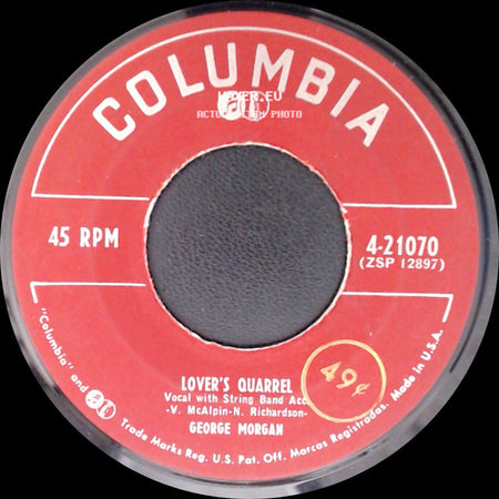 George Morgan - Lover's Quarrel / Most Of All side A
