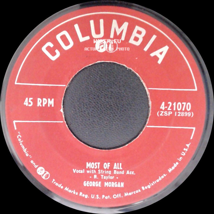 George Morgan - Lover's Quarrel / Most Of All side B