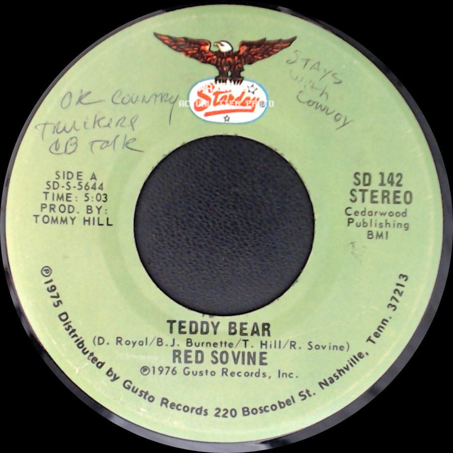 Red Sovine - Teddy Bear / Daddy side A
