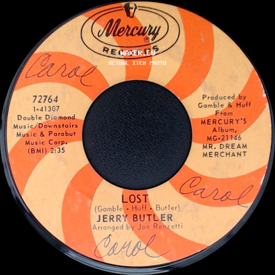 Jerry Butler - Lost / You Don't Know What You Got Until You Lose It side A