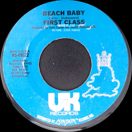 First Class - Beach Baby / Both Sides Of The Story side A
