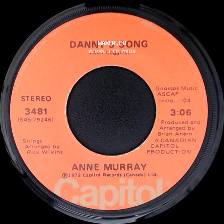 Anne Murray - Danny's Song / Drown Me side A